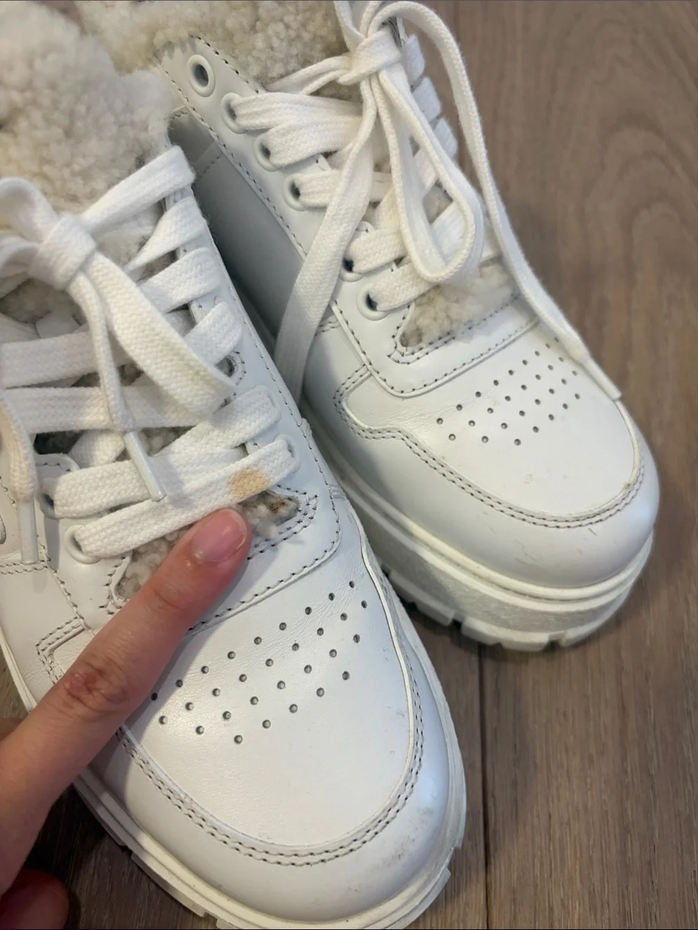 Prada chunky platform